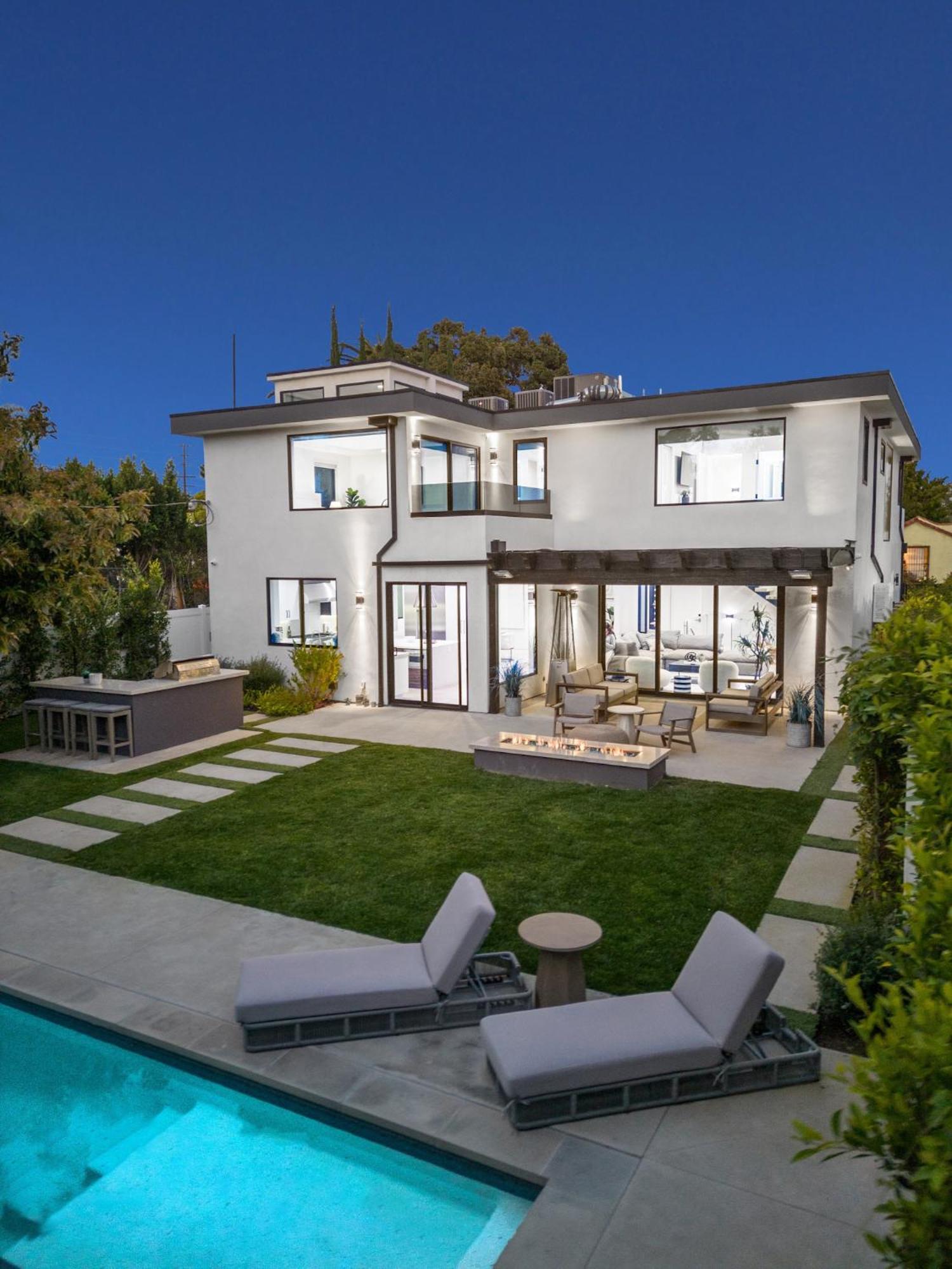 Curson Modern Villa Los Angeles Exteriör bild
