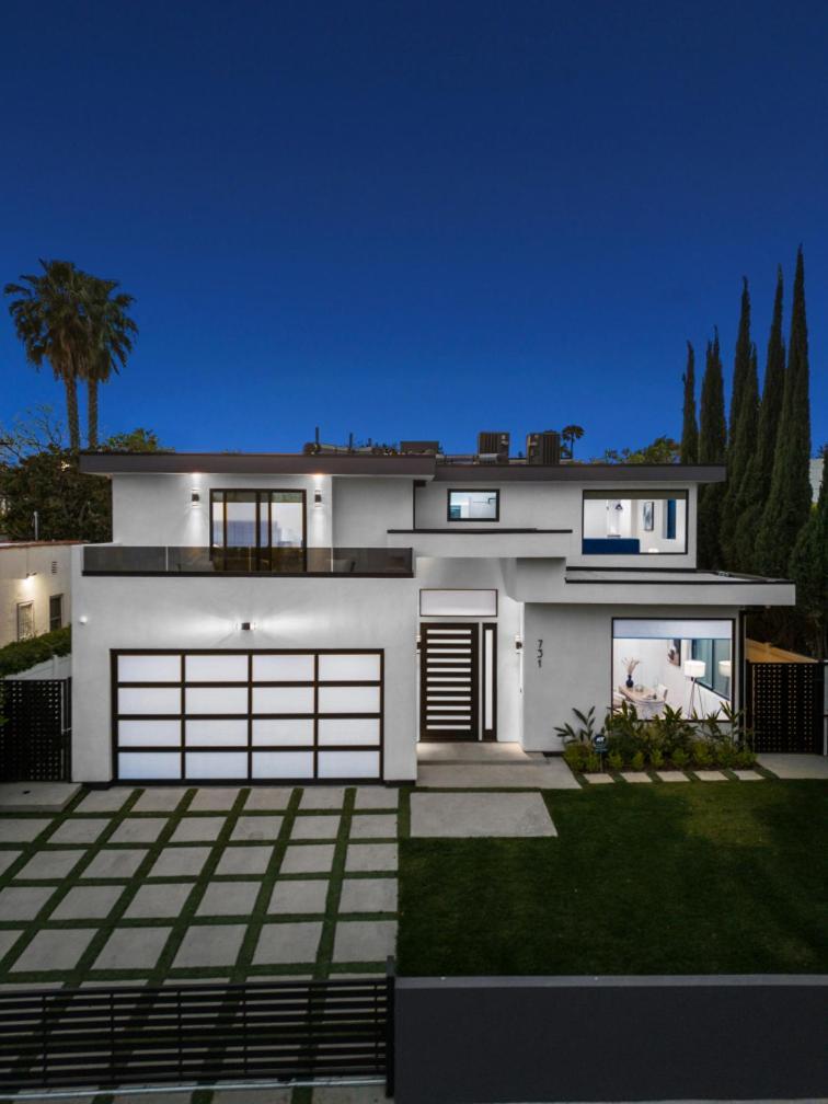 Curson Modern Villa Los Angeles Exteriör bild