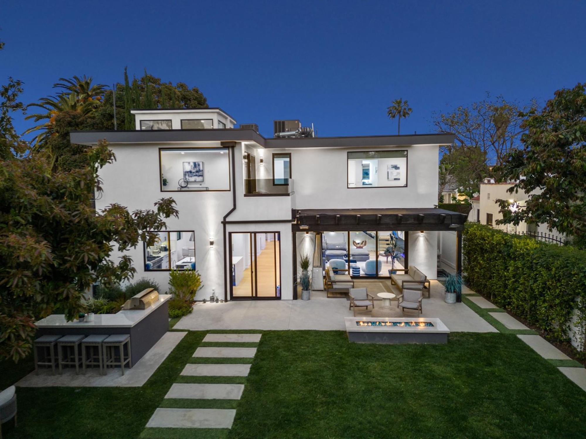 Curson Modern Villa Los Angeles Exteriör bild